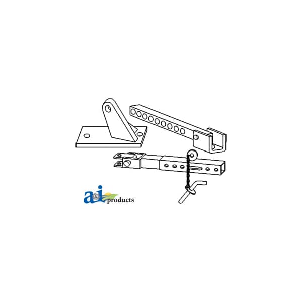 Stabilizer Assembly w/ Bracket (LH) 22" x12.5" x8"